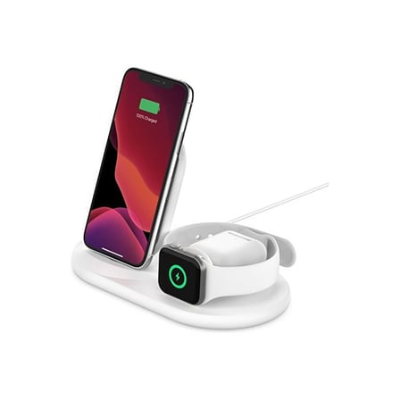 Belkin Boost?charge™ 3'ü 1 Arada Apple Ürünleriniz Için Kablosuz Şarj Cihazı - Outlet
