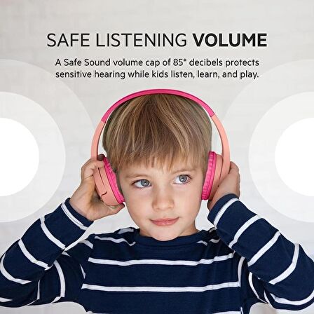 Belkin SoundForm Mini Kids Kablosuz Çocuk Kulaklığı - Pembe