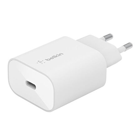Belkin PPS + USB-C Kablolu 25W USB-C PD 3.0 Şarj Cihazı