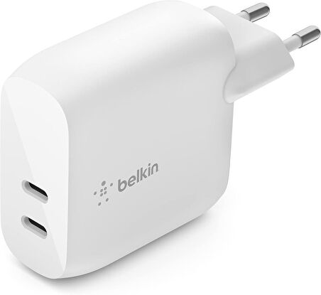 Belkin 40w Çift Girişli Usb-c Pd Hızlı Şarj Aleti Teşhir