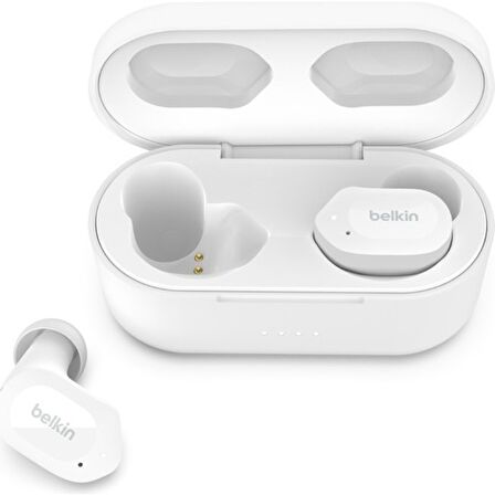 Belkin Soundform Play True Wireless Kablosuz Kulaklık - Beyaz AUC005BTWH