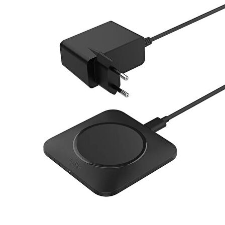 Belkin WIA007VFBK BoostCharge Pro Universal Easy Align Kablosuz Şarj Padi 15W – Siyah