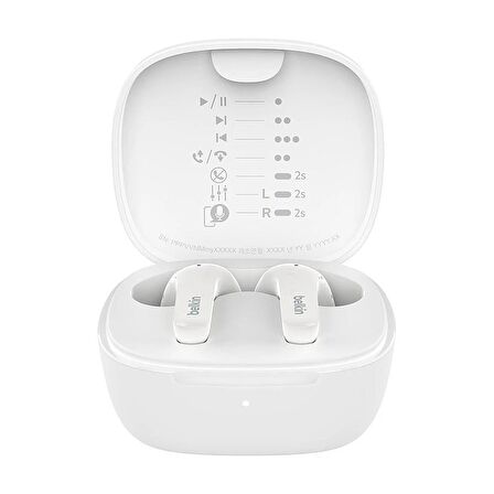 Belkin - SoundForm Motion TWS Bluetooth Kulaklık - Beyaz