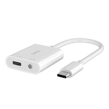 Rockstar™ 3.5 mm Ses + USB-C® Şarj Adaptörü NPA004BTWH