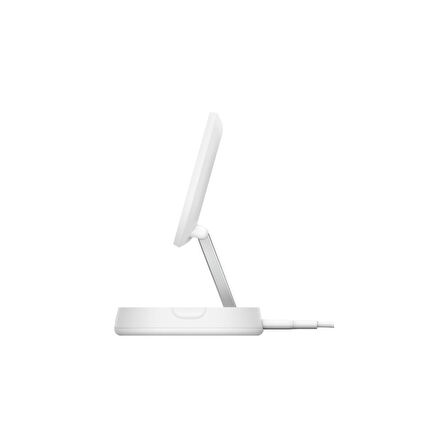 Belkin Boostcharge Pro Magsafe Katlanır Qi2 15W Şarj Standı-Beyaz WIA008BTBK