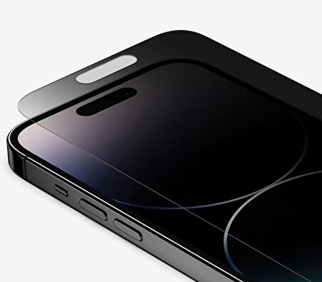 Belkin ScreenForce TemperedGlass iPhone 15 Pro için Privacy Ekran Koruyucu