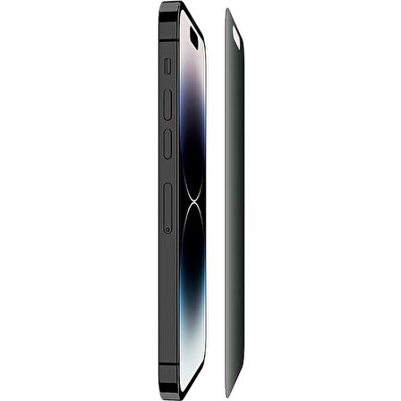 Belkin ScreenForce TemperedGlass iPhone 15 Pro için Privacy Ekran Koruyucu