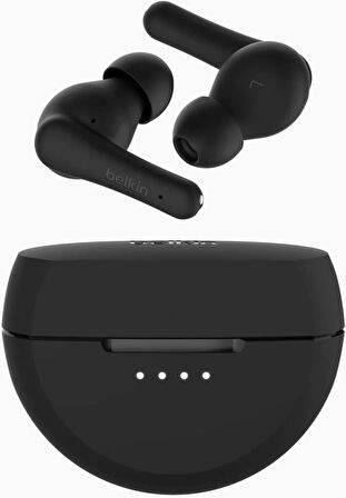 Belkin SoundForm Rhythm TWS Bluetooth Kulaklık, Siyah