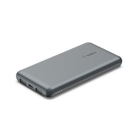 Belkin 10K Powerbank 15W USB A-C -Gri