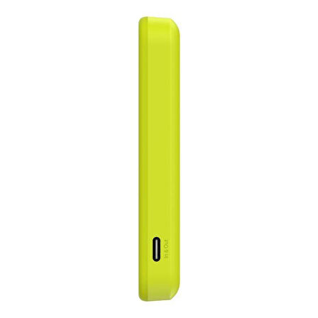 Belkin BPD006DSCY-APL BoostCharge Pro MagSafe Uyumlu Qi2 15W 5K Kablosuz Powerbank - Yeşil