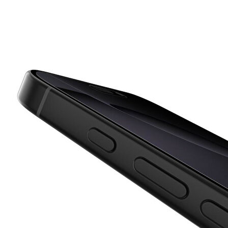 Belkin OVA170HQ ScreenForce InvisiGlass iPhone 16 Pro Max Uyumlu (Kolay Hizalama Tepsili) Antimikrobiyal Privacy Ekran Koruyucu