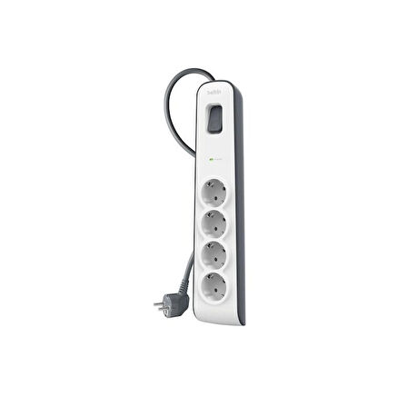 Belkin BSV400VF2M-V2 Surgemaster 2M 4'lü Akım Korumalı Priz