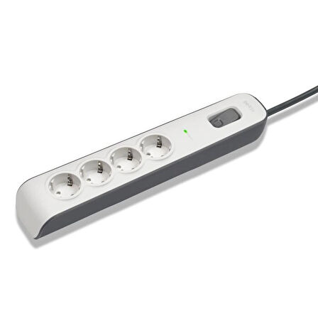 Belkin BSV400VF2M-V2 Surgemaster 2M 4'lü Akım Korumalı Priz