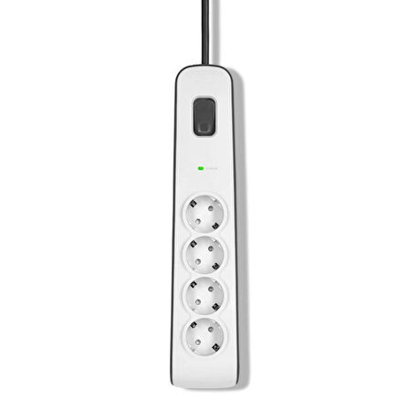 Belkin BSV400VF2M-V2 Surgemaster 2M 4'lü Akım Korumalı Priz