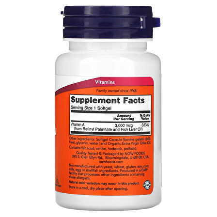 Vitamin A 10,000 - (100 softjel )