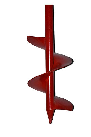 Montaj Kollu Toprak Burgusu Çit Dikme Makinesi 15 cm çap