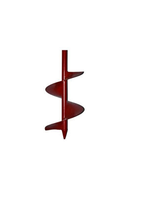 Montaj Kollu Toprak Burgusu Çit Dikme Makinesi 15 cm çap