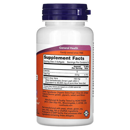 Aloe Vera Gels 10,000 mg ( 100 softjel )