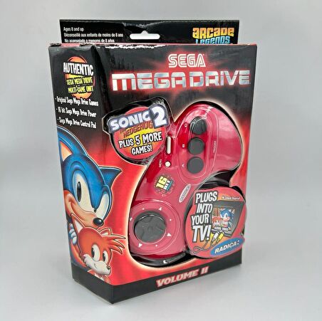 Sega Mega Drive Radica Volume II Retro Oyun Konsolu