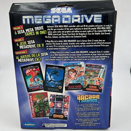 Sega Mega Drive Radica Volume II Retro Oyun Konsolu