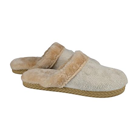 SİA ÇANTA COMFORTLİNE KAYDIRMAZ TABAN KÜRKLÜ ÇEYİZ TERLİK ÜŞÜMEYEN AYAKLAR ŞIK VE GÖSTERİŞLİ KIŞLIK DÜZ SADE EV TERLİKLERİ  TÜYLÜ KADIN TERLİK