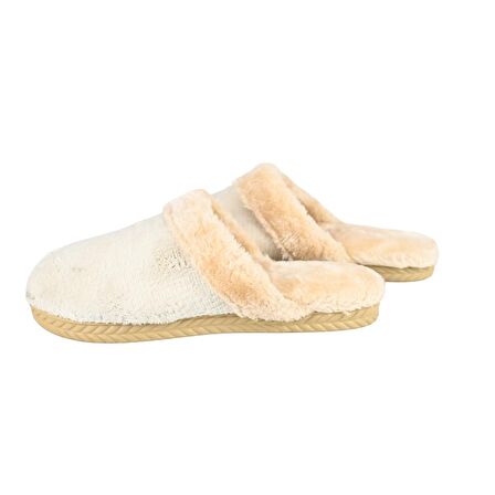 SİA ÇANTA COMFORTLİNE KAYDIRMAZ TABAN KÜRKLÜ ÇEYİZ TERLİK ÜŞÜMEYEN AYAKLAR ŞIK VE GÖSTERİŞLİ KIŞLIK DÜZ SADE EV TERLİKLERİ  TÜYLÜ KADIN TERLİK