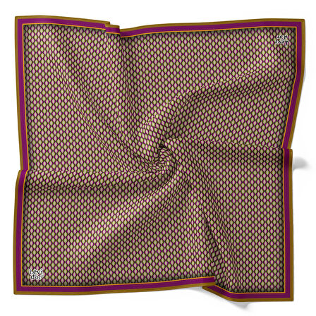 Alcanavm Levidor Sarmal Desen Trend Eşarp