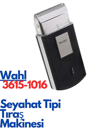 Wahl 2'li Seyahat Seti(3615-1016 Seyehat Tipi Traş Makinası + 5640-616 Burun Kulak Kılı Kesme Makin