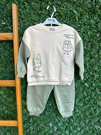 Konuşan Parmak Baskılı Alt Üst Takım