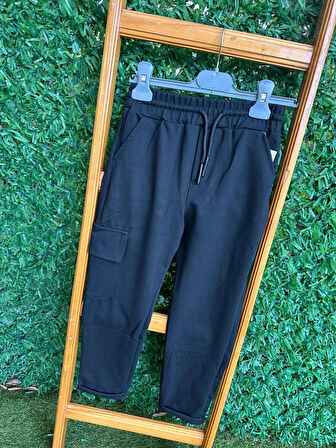 Diagonel Erkek Pantolon Siyah