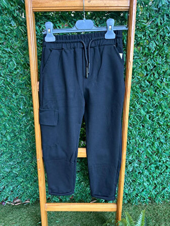 Diagonel Erkek Pantolon Siyah