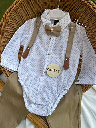 Gömleği Alttan Çıtçıtlı Askılı Takım 1