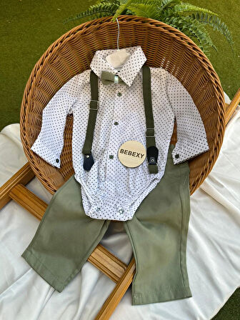 Gömleği Alttan Çıtçıtlı Askılı Takım 2