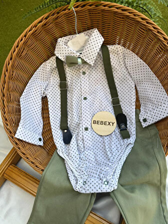 Gömleği Alttan Çıtçıtlı Askılı Takım 2