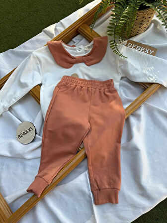 M Harf Baskılı Alt Üst Takım