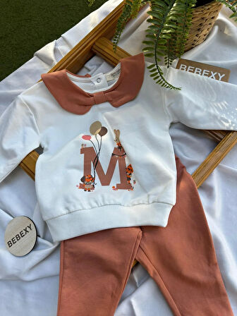 M Harf Baskılı Alt Üst Takım