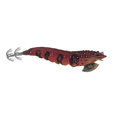 Savage gear 3D Shrimp Egi Jig #2 7,5 cm 14gr Kalamar Zokası Naked Golden Olıve