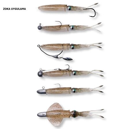 Savage gear 3D Swim Squid 9,5cm 5gr 4 Adet Silikon Yem