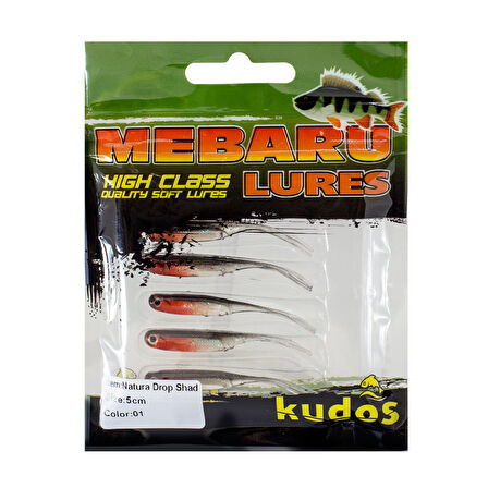 Kudos Natura Drop Shad 5cm Silikon Yem 06