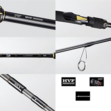 Daiwa Lateo R 93MR 282 cm 10-50 gr Spin Kamış