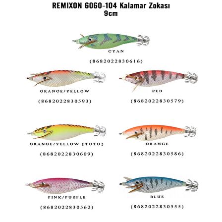 Remixon 6060-104 9cm Kalamar