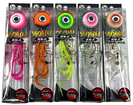 Kendo Sanriki Slider 100gr Tai Rubber Yem