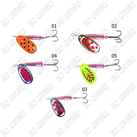 Remixon Hunter #3 10gr Spinner Yem 04