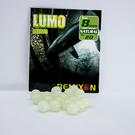 Remixon 8mm Yuvarlak Soft 20 Adet Boncuk Yeşil