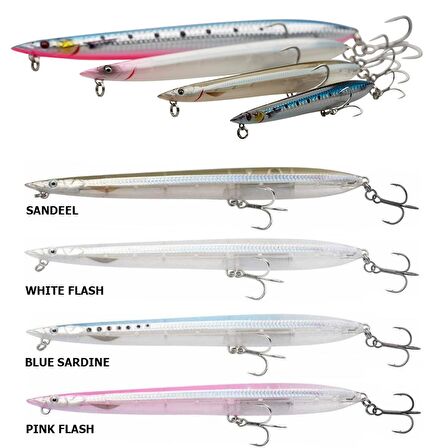 Savage gear Sandeel Surf Walker 15,5cm 23gr Maket Yem