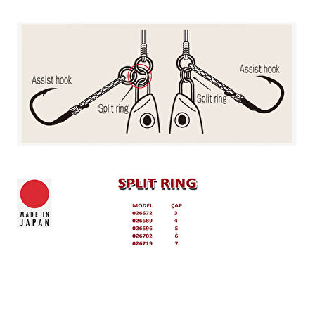 Shout Split Ring Halka 6