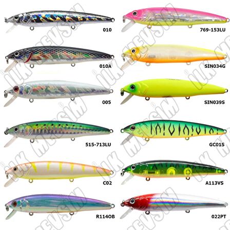 Strike Pro Eg-063 F Flash Minnow 8,5cm 8,6gr Maket Yem