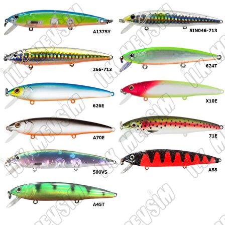 Strike Pro Eg-063 F Flash Minnow 8,5cm 8,6gr Maket Yem