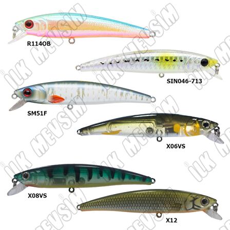Strike Pro JL-120 Arc Minnow 9cm 8gr Maket Yem