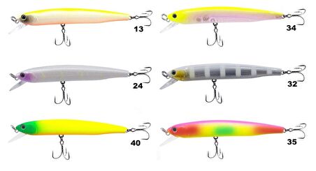 Kendo Black Bass Minnow 95F 9,5cm 7,5gr Maket Yem